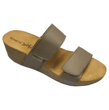 Pánská zdravotní obuv Dámské pantofle na klínku VANESA - hnědé, Medistyle vel. 37