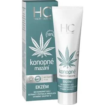 Masážní přípravek CannaVibe Malani KONOPNÉ MAZÁNÍ EKZÉM 75 ml