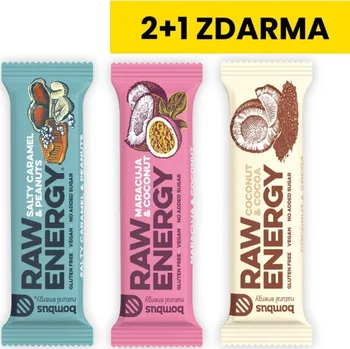 Bombus RAW Energy 2+1 zdarma - svačina na cesty
