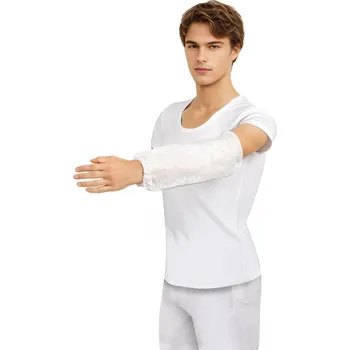 Čisticí rukavice 2P Servis Rukávník návlek PE 40x20 cm 100% Polyethylen bílá