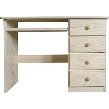 Obývací stěna Psací stůl BR 1 povrchová úprava borovice (d) přírodní lak