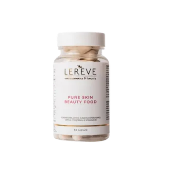 Lerève Pure skin doplněk stravy pro péči o problematickou pleť, 60ks