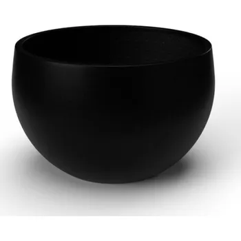 Květináč Květináč BOWL HIGH XL, sklolaminát, výška 60 cm, černá