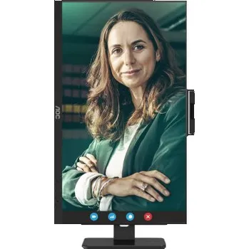 Monitor AOC P3 Series - 27" - Quad HD IPS LED Monitor - 2560x1440 - USB-C Dock - Pivot / HAS / RJ45 / Webcam (Q27P3CW)