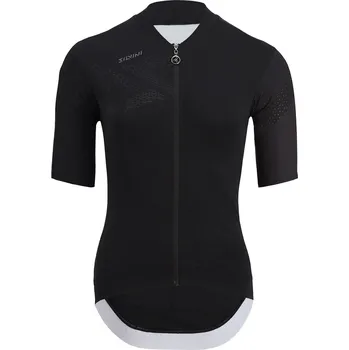 cyklistický dres Dámský zateplený cyklo dres Silvini Rosalia WD1619 black-charcoal Velikost: S
