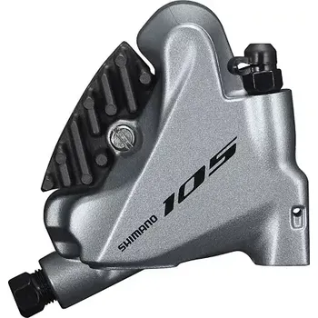 Brzda na kolo Shimano Silniční brzdový třmen Shimano 105 BR-R7070, Flat mount stříbrný varianta zadní - destičky Polymer s chladičem