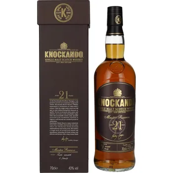 Whisky Knockando Master Reserve Whisky 21y 43% 0,7 l (tuba)