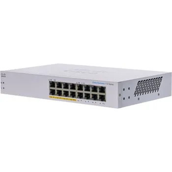 Switch CISCO Switch CBS110 16G PoE 64W 16x10/100/1000 PoE (CBS110-16PP-EU)