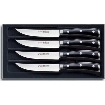 Kuchyňský nůž Sada steakových nožů 4dílná Classic Ikon WÜSTHOF