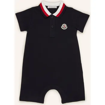 Dámská košile Moncler Enfant Dupačky Z Piké pro miminko, tmavě modrá, 56