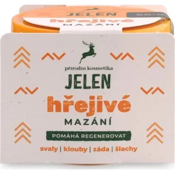 Masážní přípravek Hütermann Jelen - hřejivé mazání 250ml