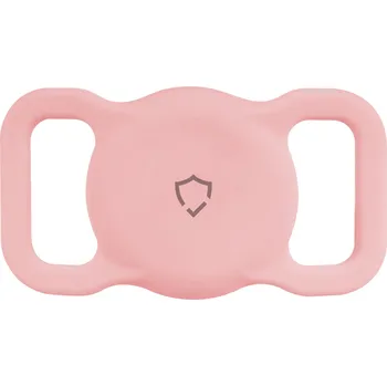 Příslušenství pro sluchátka AlzaGuard Pet Collar Mount for AirTag růžový