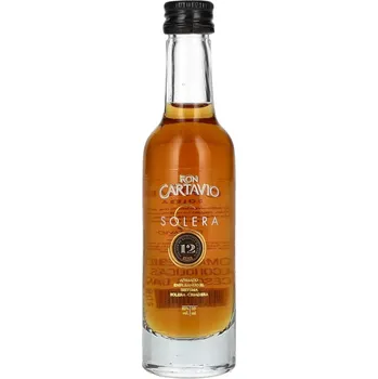 Rum Cartavio 1929 Antiguo de Solera Rum 12y 40% 0,05 l (holá lahev)