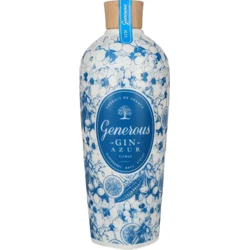 Gin Generous Azur Citrus Gin 40% 0,7 l (holá lahev)