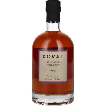 Whisky Koval RYE Whiskey 40% 0,5 l (holá lahev)
