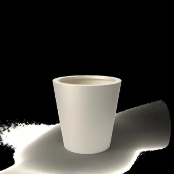 Květináč Květináč CALIPPO XL, sklolaminát, výška 100 cm, bílá