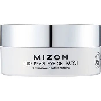 Pleťová maska Mizon Pure Pearl Eye Gel Patch ( 60 ks x 1,4 g ) - Prémiová oční hydrogelová maska s bílou perlou a diamantem vrásky a rozjasnění pleti 1.4 g