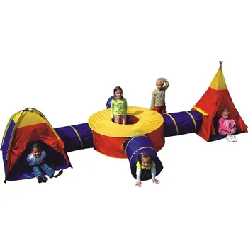 Hra na zahradu PIXINO Tunelová soustava se dvěma stany 7v1