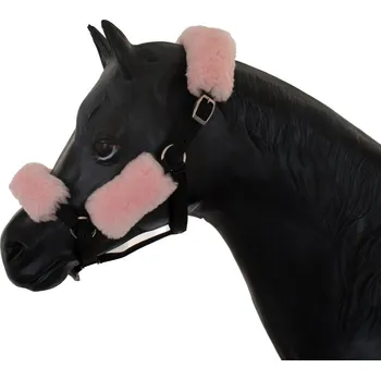 Jezdectví Návlek na ohlávku beran Waldhausen set růžová