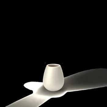 Květináč Květináč OLIVE M, sklolaminát, výška 60 cm, bílá