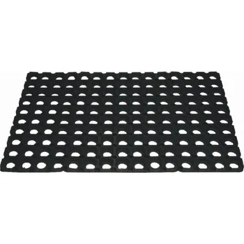 Gumová rohož HONEY - černá / 40 x 60 cm