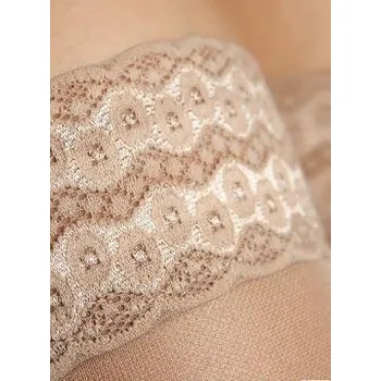 Dámské stahovací prádlo Stehenní punčochy s krajkou Maxis NEW RELAX 70 DEN černá - vel. M