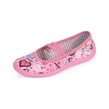 Pánská obuv Dívčí papučky růžové - PEON vel. 26