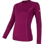 Sensor Dámské triko Sensor Merino Wool Active, dlouhý rukáv - lilla velikost M