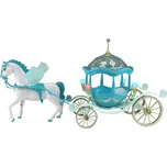 Kočár s okřídleným koněm a světlem