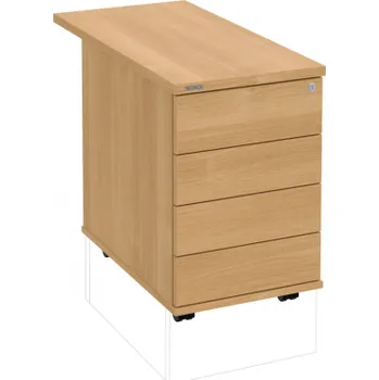 Zásuvkový kontejner HOBIS kancelářský kontejner K 34 C PTO P 80 bezúchytkové otevírání