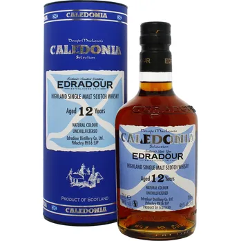 Whisky Edradour CALEDONIA Highland Single Malt Scotch Whisky 12y 46% 0,7 l (holá lahev)
