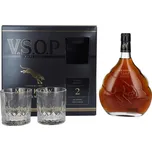 Meukow VSOP Superior 40% 0,7 l (dárkové balení 2 sklenice)