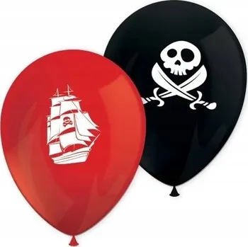 Balónek Latexové balónky Piráti 8 ks Narozeniny