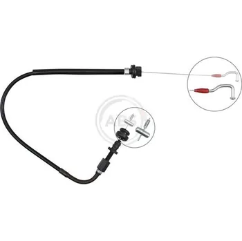 Plynové lanko Lanko plynu A.B.S. K35980