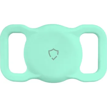 Příslušenství pro sluchátka AlzaGuard Pet Collar Mount for AirTag tyrkysový
