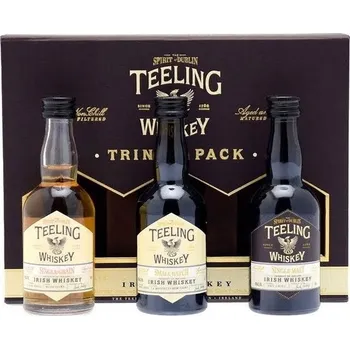 Whisky Teeling whisky Trinity Pack 46% 3 × 0,05 l (set)