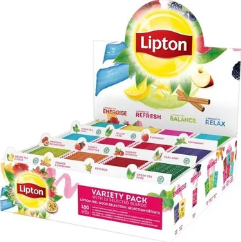 Nápoj Sada čajů Lipton MIX BOX, 180 ks