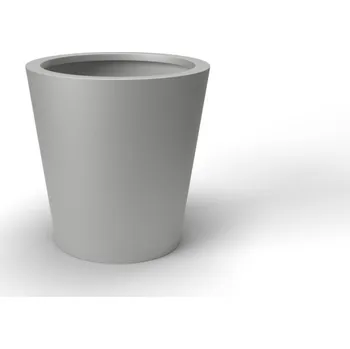 Květináč Květináč CALIPPO XL, sklolaminát, výška 100 cm, světle šedá