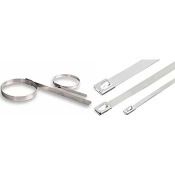 Stahovací páska Hadex Stahovací páska kovová 12x450mm