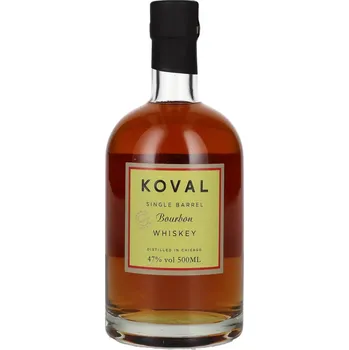 Whisky Koval BOURBON Single Barrel Whiskey 47% 0,5 l (holá lahev)