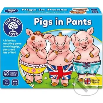 Desková hra Pigs in pants (Prasátka ve spodkách) - Orchard Toys Orchard Toys