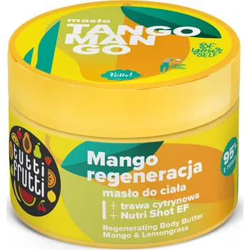 Tutti Frutti regenerační tělové máslo, mango a citronová tráva, 200 ml
