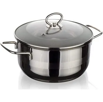 BANQUET Kastrol nerezový MATTE New Line 18 cm, 2,0 l, s poklicí (BANQUET Kastrol nerezový MATTE New Line 18 cm, 2,0 l, s poklicí)