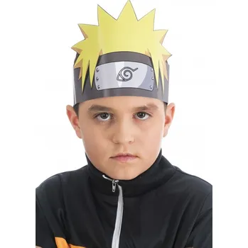 Party dekorace Chaks Papírové čelenky - Naruto/Kakashi 8 ks
