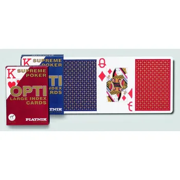 Poker Piatnik Poker - OPTI Velký index
