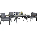 DEOKORK Hliníková sestava BOSTON pro 5 osob