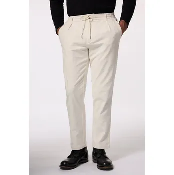 JP1880, Plus size Chino kalhoty JP1880, natahovací, manšestr, do 7XL pro plnoštíhlé nadměrná velikost, 829127200-1452, bílý, 3XL, Plus size oblečení, Oblečení pro vysoké muže, Nadměrné velikosti, Oblečení pro plnoštíhlé.