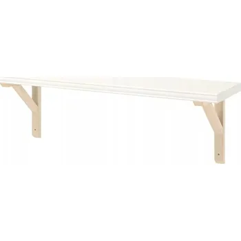 police Police dřevotříska IKEA 80 x 20 cm bílá