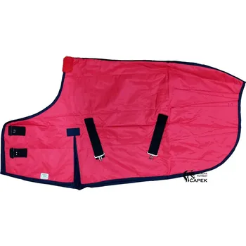 Deka pro koně Stájová deka EquiPam -COMFORT PONY- - Červená - 95cm