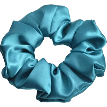 Šatoli.cz Saténová gumička do vlasů - tyrkysová